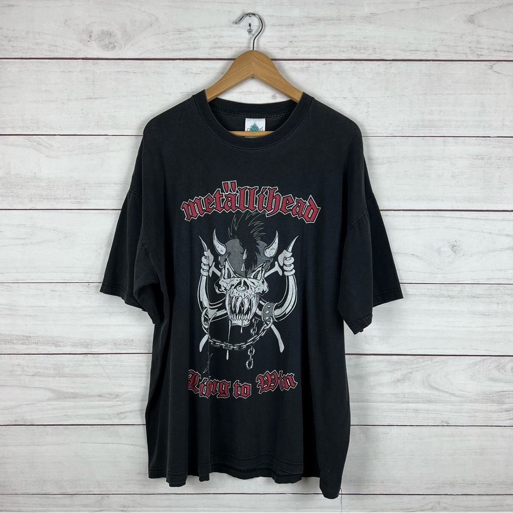 Vintage 1999 Metallica Club Metalhead Band T Shirt XXL